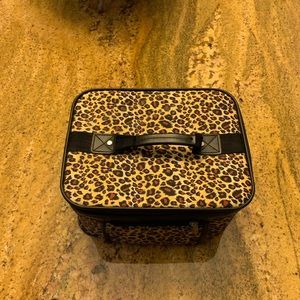 Cheetah Makeup Bag